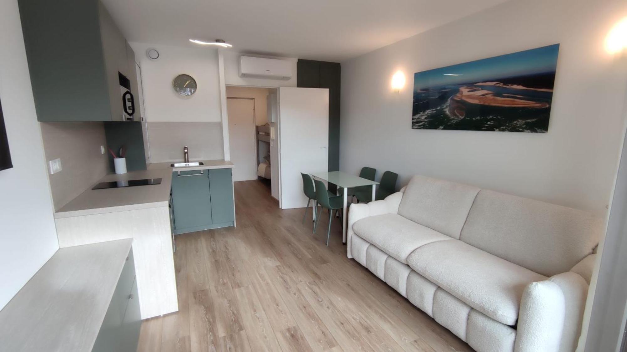 Studio Avec Parking Centre-Ville Face A La Gare Plage & Commerces Arcachon Exteriör bild